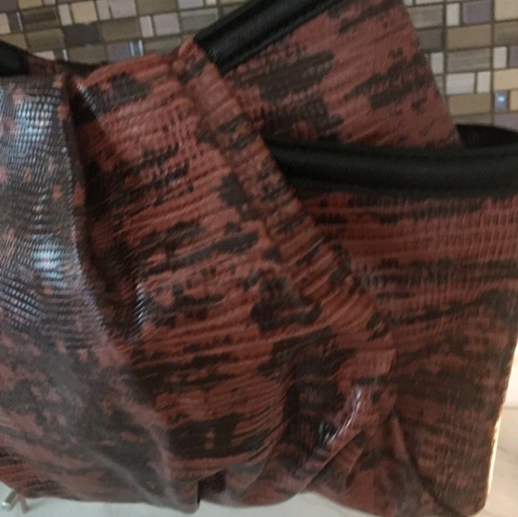 New Simply Vera Rust ,Chain Strap Shoulder Bag - Picture 4 of 7